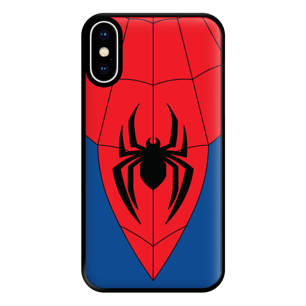 Red And Blue Spider Costume iPhone XS Max Case