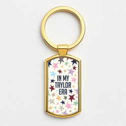In My Taylor Era Gold Keyring