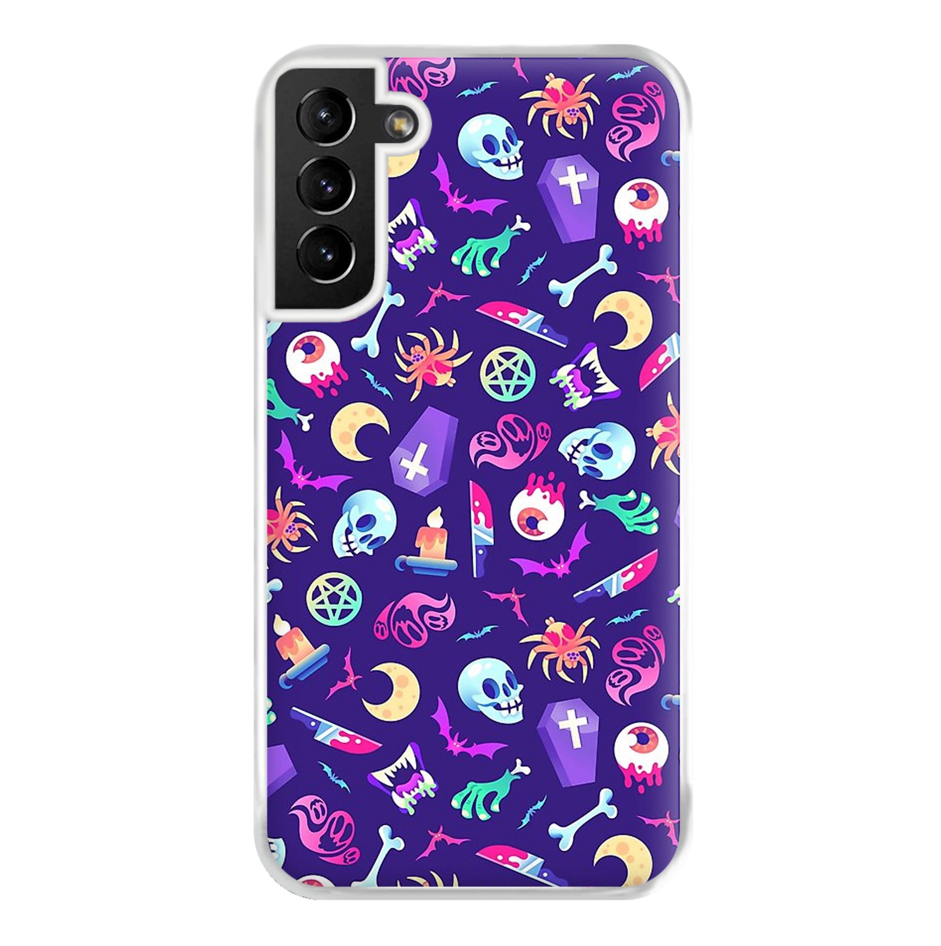 Horroriffic Halloween Pattern Phone Case