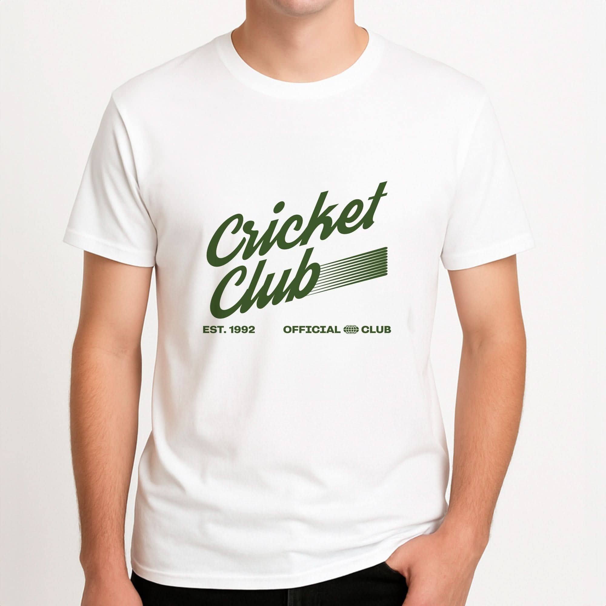 Official Cricket Club Mens T-Shirt