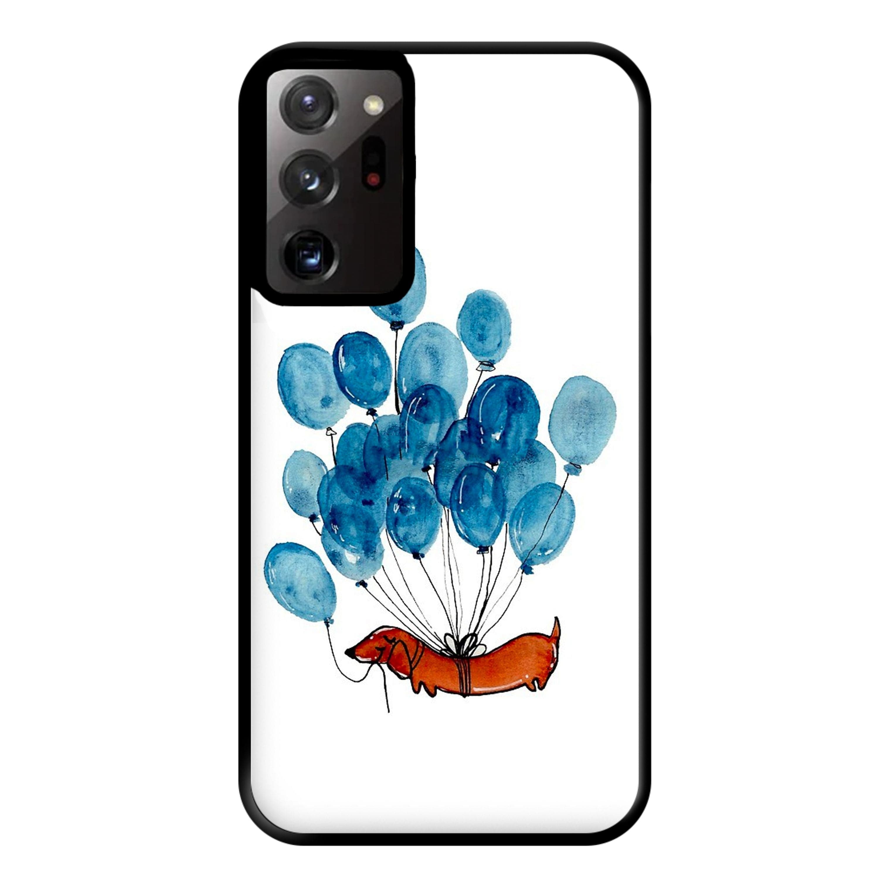 Dachshund And Balloons Phone Case