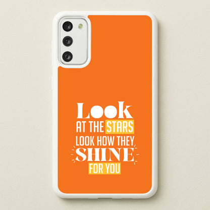 Look At The Stars Galaxy S20 Case