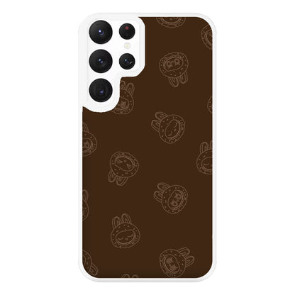Monsters Outline Pattern I Galaxy S22 Ultra Case