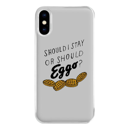 Should I Stay Or Should I Eggo Phone Case