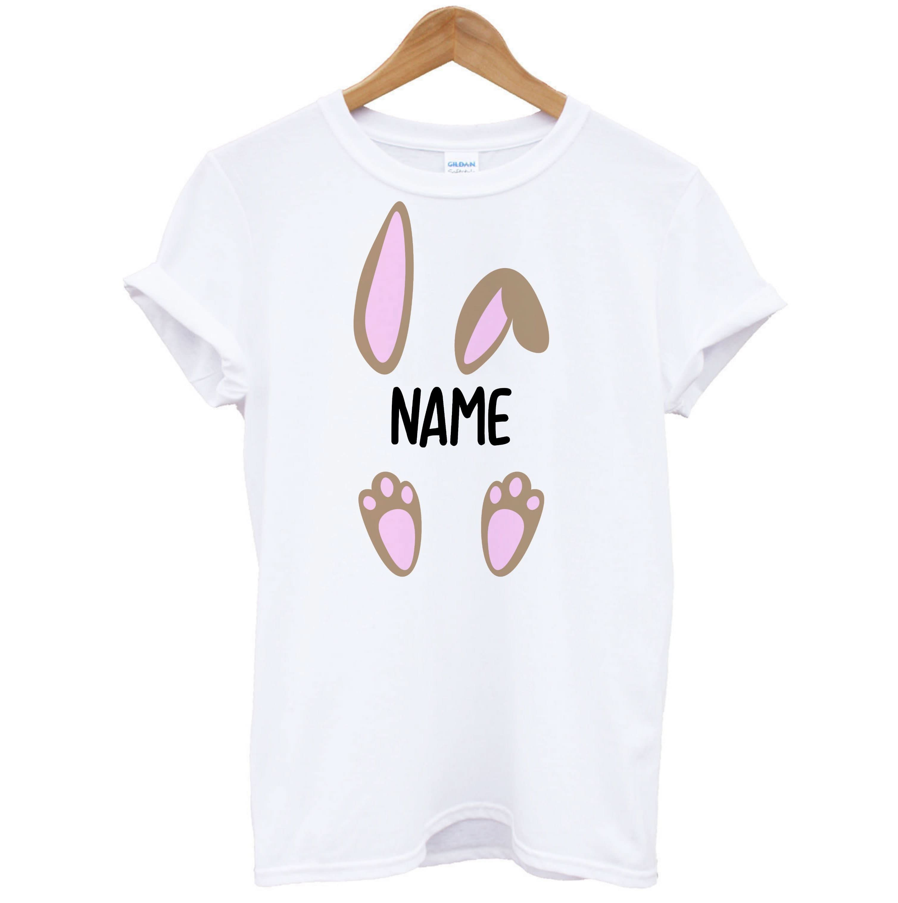 Brown Bunny Personalised T-Shirt