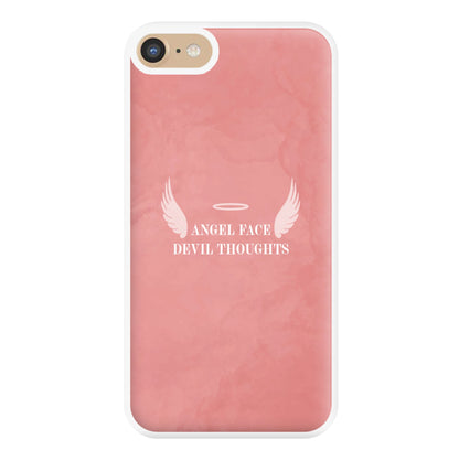 Angel Face Devil Thoughts Phone Case