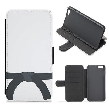 Black Belt Flip / Wallet Phone Case