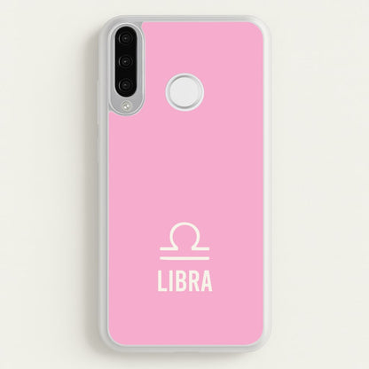 Libra Pastel Zodiac Huawei P30 Lite Case