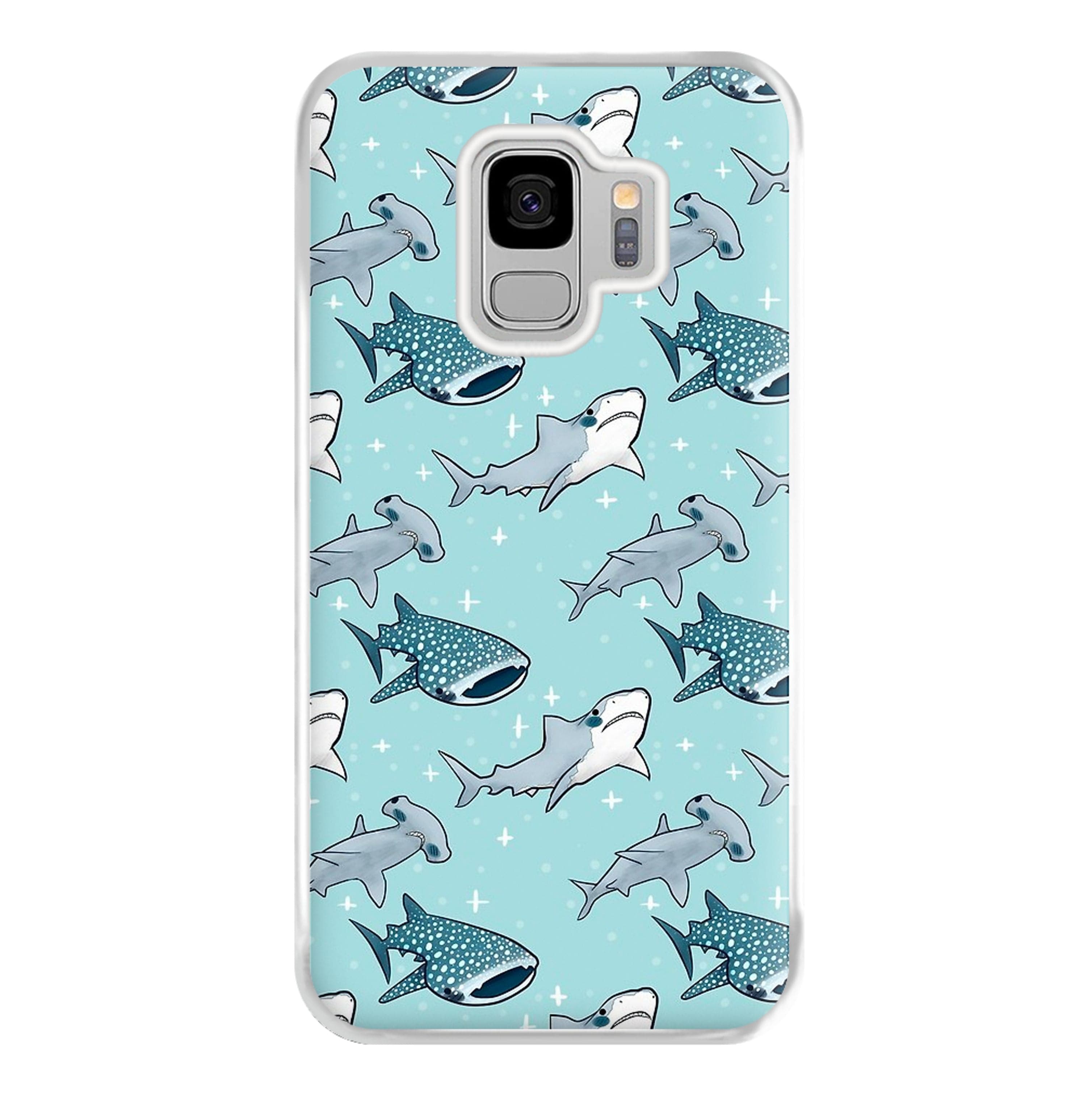 Shark Pattern Phone Case