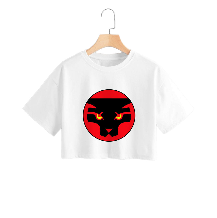 Black Panther Symbol - Black Panther Crop Top