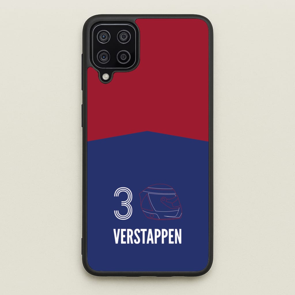 Verstappen Helmet 2026 Galaxy A12 Case