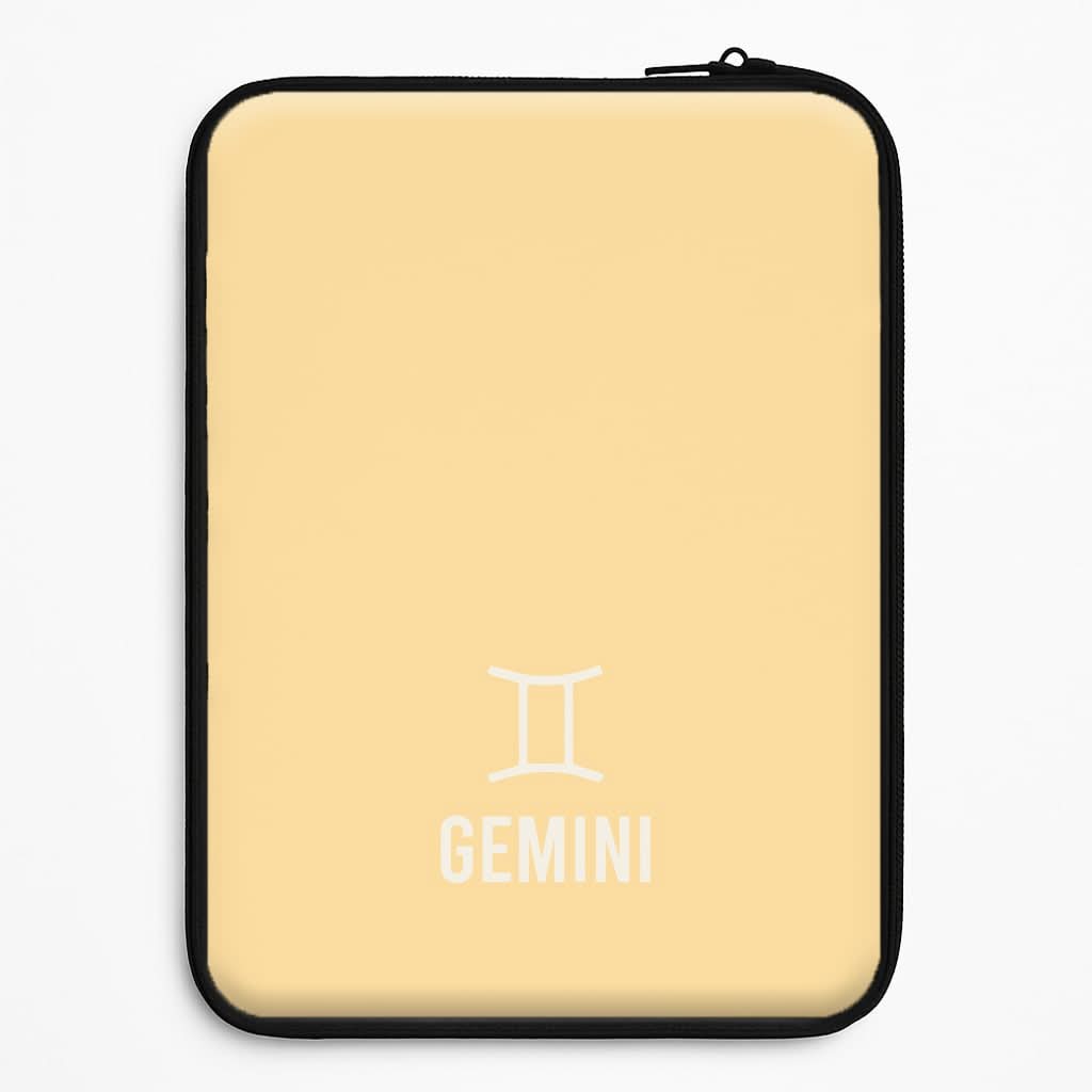 Gemini Pastel Zodiac Laptop Sleeve