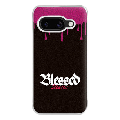 Glitter Blessed Google Pixel 8a Case