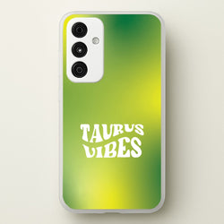 Taurus Vibes Gradient Zodiac Galaxy A15 Case