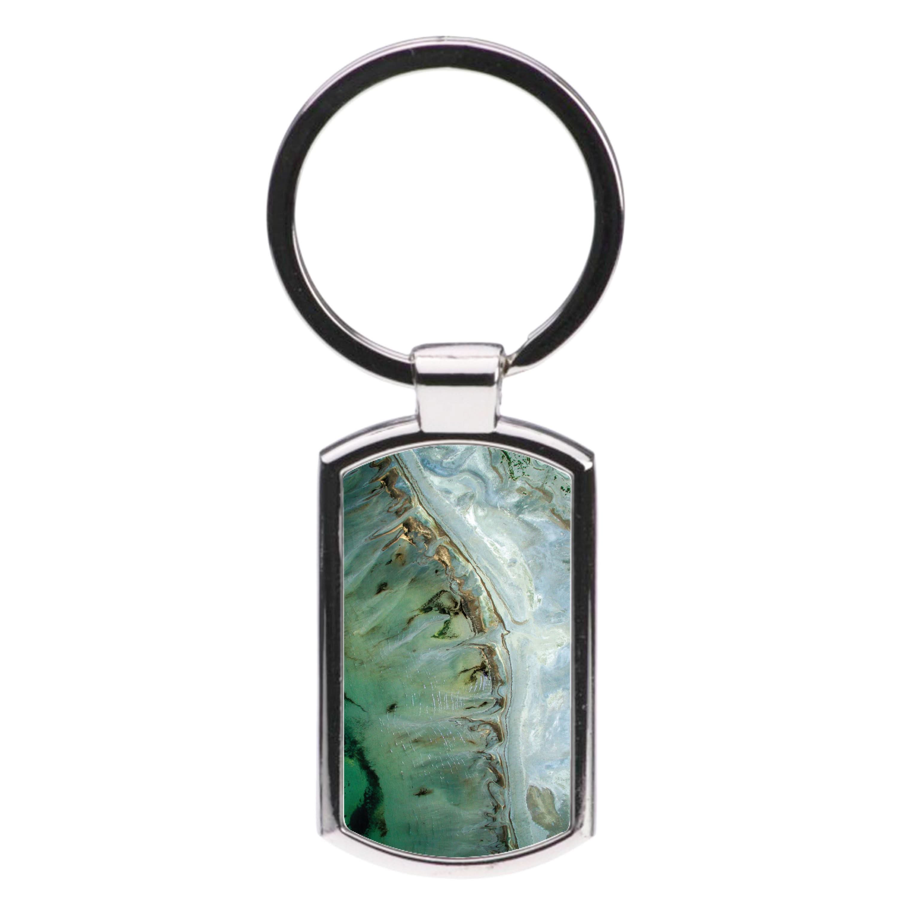 Emerald Marble  Luxury Keyring
