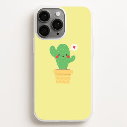 Cute Cactus Phone Case for iPhone, Samsung Galaxy and Google Pixel