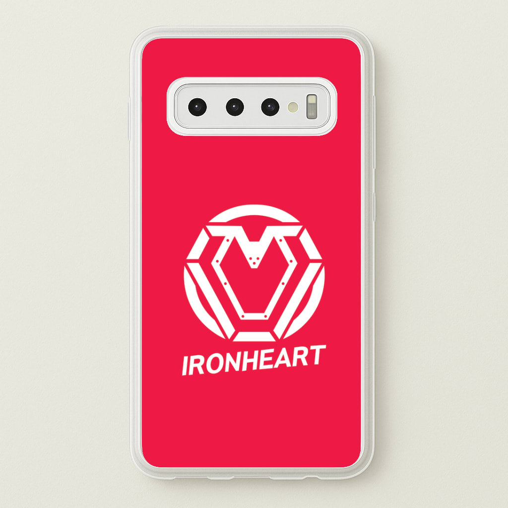 Metal Heart Symbol Galaxy S10 Case
