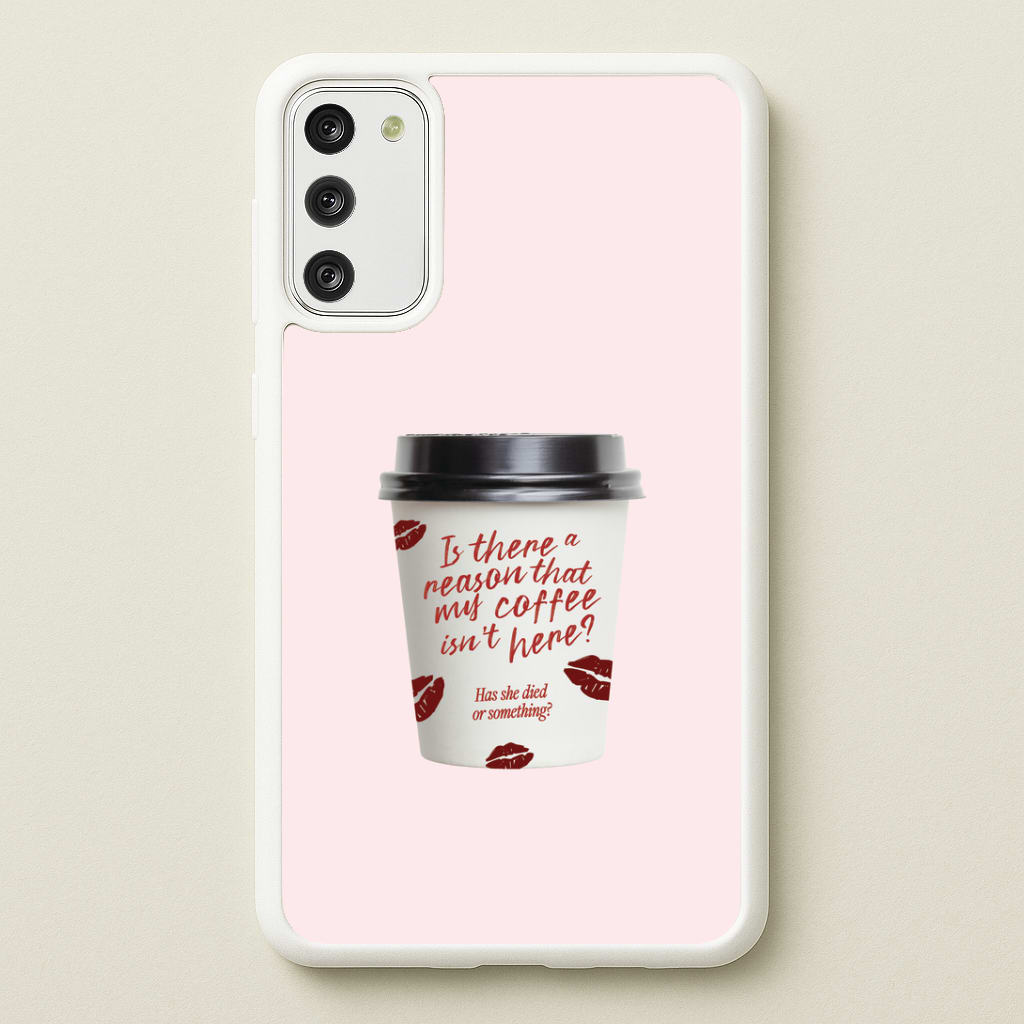 Where's My Coffee?! Galaxy S20FE Case