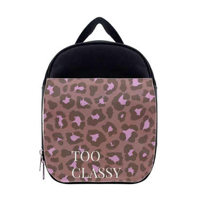 Too Classy Cheetah Print Lunchbox