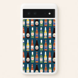 Geometric Brewery Pattern Google Pixel 6 Case