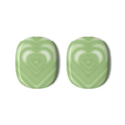 Drippy Love Heart Green AirPods Max Case 3