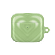 Drippy Love Heart Green AirPods Case 3