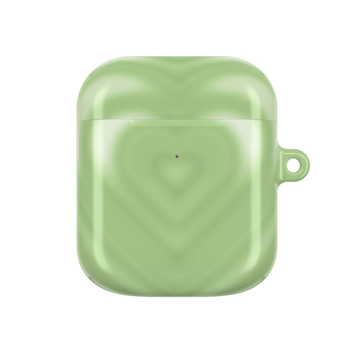Drippy Love Heart Green AirPods Case
