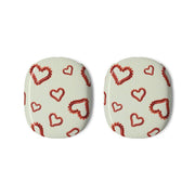 Elastic Hearts Pattern AirPods Max Case 3