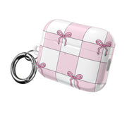 Checkered Pink Coquette Bows  AirPods Case 8