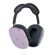 Coquette Mini Bows Pattern Purple AirPods Max Case 2