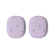 Coquette Mini Bows Pattern Purple AirPods Max Case 3