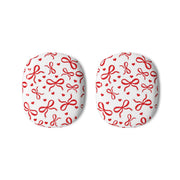Coquette Bows And Hearts Red AirPods Max Case 3