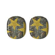 Camo And Glitter Stars Pattern AirPods Max Case 3