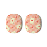 Cute Playing Cards And Hearts Pattern AirPods Max Case 3