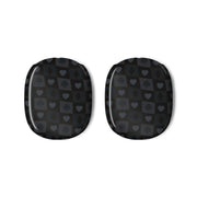 Card Suits Pattern Black AirPods Max Case 3
