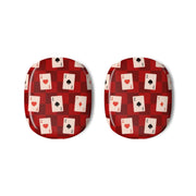 Card Deck Checkered Pattern AirPods Max Case 3