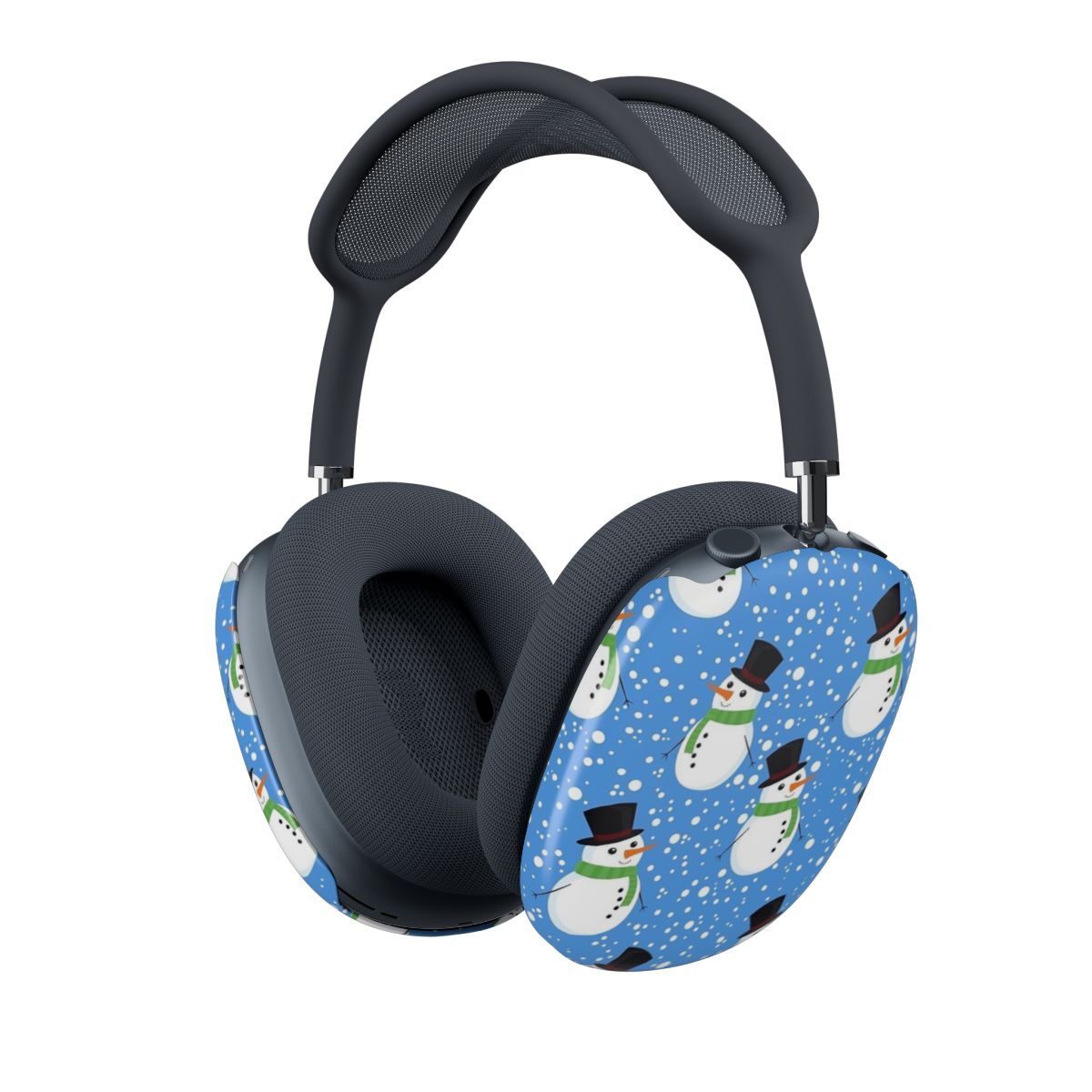 Blue Snowman Pattern AirPods Max Case