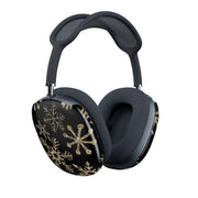 Gold Snowflake Pattern AirPods Max Case 2