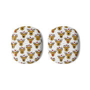 Reindeers In Santa Hats Pattern AirPods Max Case 3