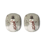 Christmas Snowman Drawing AirPods Max Case 3