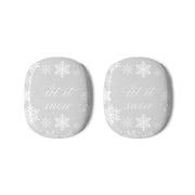 Let It Snow Christmas Pattern AirPods Max Case 3