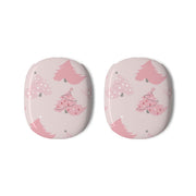 Pink Christmas Tree Pattern AirPods Max Case 3