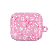 Candy Cane Pattern AirPods Case 3