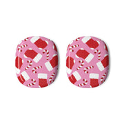 Pink Stocking Pattern AirPods Max Case 3
