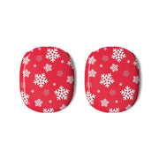 Red Snow Pattern AirPods Max Case 3