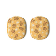 Cute Gingerbread And Snowflakes Pattern AirPods Max Case 3