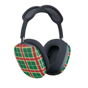 Red And Green Tartan II Christmas Pattern AirPods Max Case 2