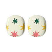Colourful Christmas Stars Pattern AirPods Max Case 3