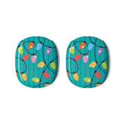 Funky Christmas Lights Pattern AirPods Max Case 3