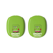 Grumpy Christmas Cartoon Sponge AirPods Max Case 3